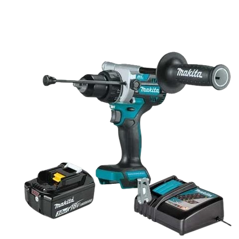Combo Máy Khoan Búa Dùng Pin 18V Makita DHP486 Kèm 1 pin 1 sạc