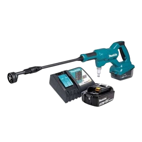 Combo Máy Phun Xịt Áp Lực Dùng Pin 18V Makita DHW180 Kèm 1 pin 1 sạc
