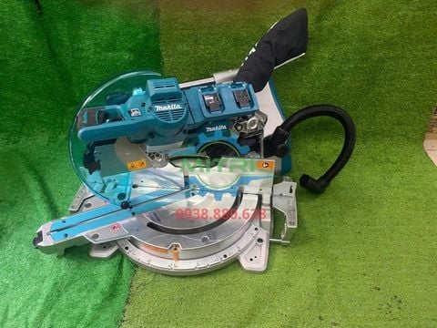 Máy Cưa Đa Góc Trượt Dùng Pin Makita DLS211Z Chính Hãng – 36V, Lưỡi 305mm, Combo 2 Pin 5.0Ah + 1 Sạc