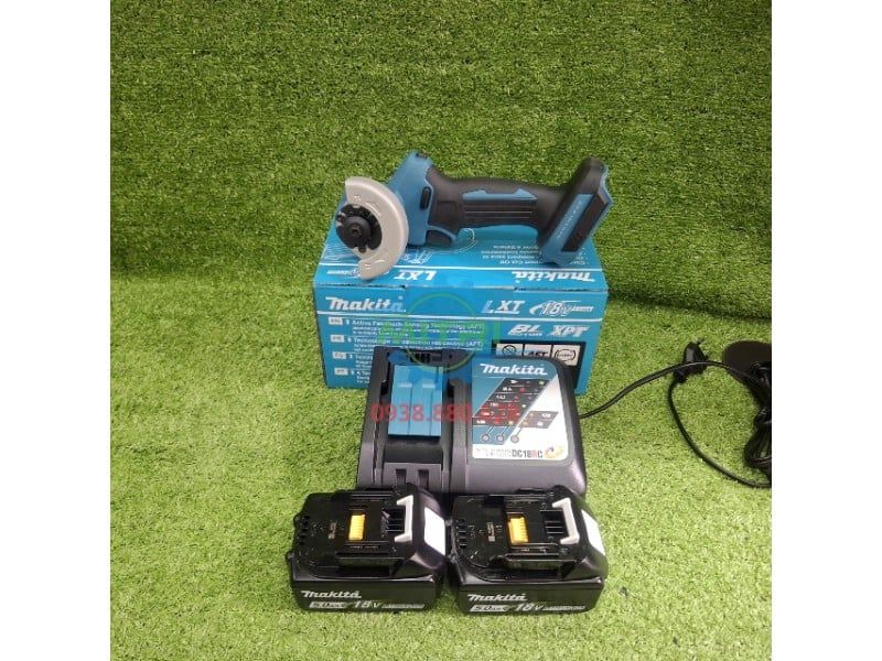 Máy Cắt Cầm Tay Dùng Pin 18V Makita DMC300Z 76mm – Bộ 2 Pin 5.0Ah 1 Sạc - hình ảnh sản phẩm thực tế 10
