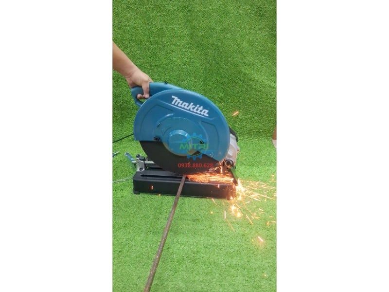 Máy Cắt Sắt Makita LW1401 2200W 355mm Chính Hãng - hình ảnh sản phẩm thực tế 8