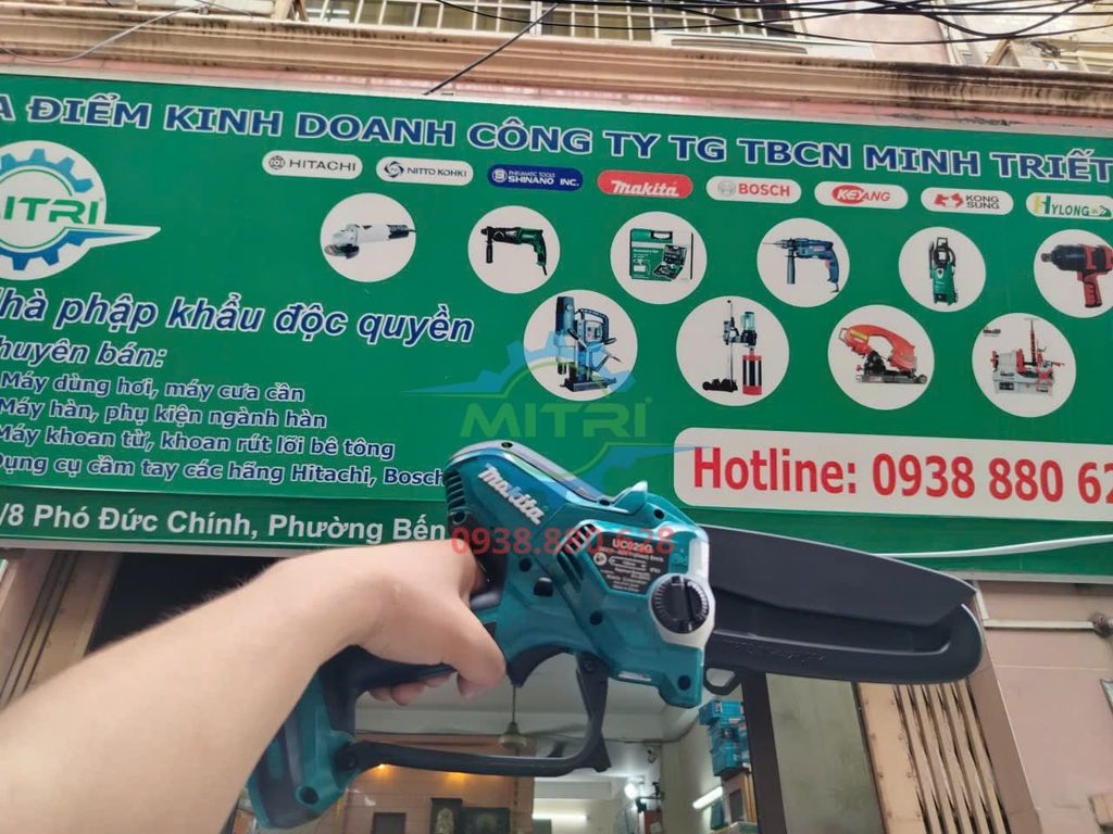 Máy Cưa Xích 150mm Dùng Pin 40V Max Makita UC029GZ01 Chính Hãng Có Sẵn Tại Minh Triết - hình ảnh sản phẩm thực tế 1