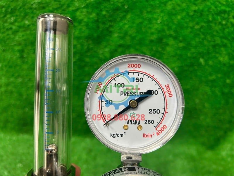 Đồng Hồ Argon Tanaka Venus F22AR Chính Hãng – Thiết Bị Điều Áp Khí Argon Cho Hàn TIG - hình ảnh sản phẩm thực tế 7