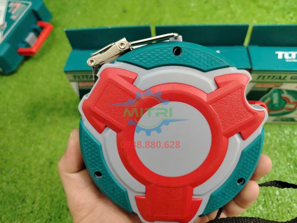 Thước Kéo Thép Nền Vàng 20mx12.5mm TOTAL TMT08206 Chính Hãng Có Sẵn Tại Minh Triết - hình ảnh sản phẩm thực tế 4