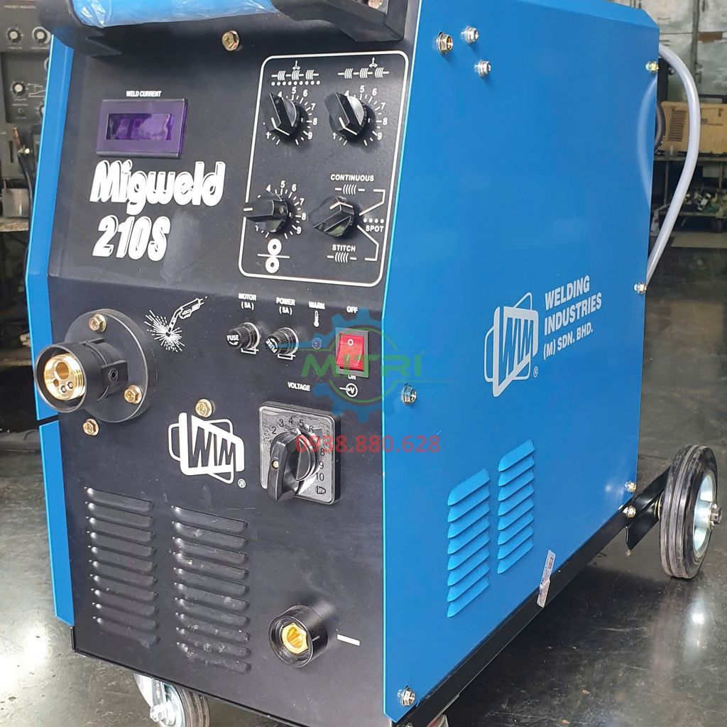 WIM MIGWELD 210S 220V – Máy Hàn MIG 210A Chính Hãng - hình ảnh sản phẩm thực tế 6