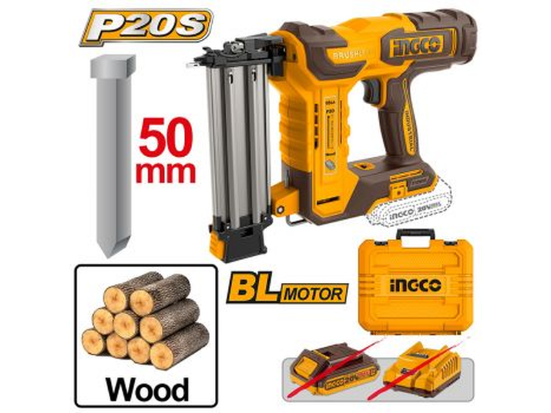 Máy Bắn Đinh Thẳng Dùng Pin 20V INGCO CBNLI5008