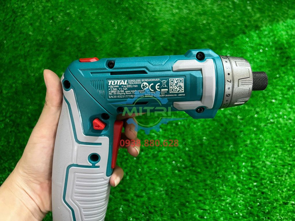 Máy vặn vít mini dùng pin 8V Total TSDLI08025 (không kèm sạc) - hình ảnh sản phẩm thực tế 3