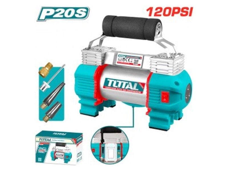 Máy nén khí 6L dùng pin 40V Total TACLI2003 (Chưa Pin & Sạc) - hình ảnh sản phẩm thực tế 1