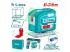 Ảnh thu nhỏ Máy cân bằng laser tia xanh Total TLL306502 1
