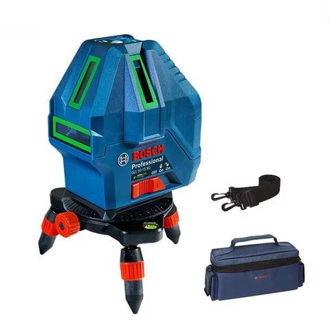 Máy Cân Mực 5 Tia Xanh Bosch GLL 50-15 XG Chính Hãng