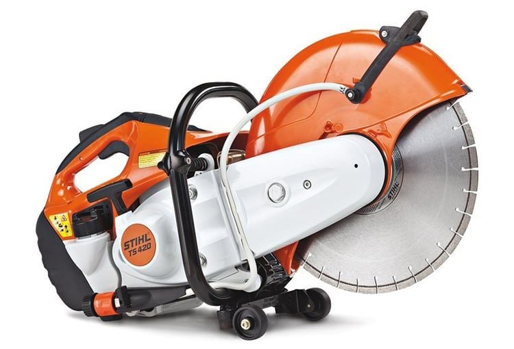 Máy Cắt Bê Tông STIHL TS420 (14") – Chính Hãng Đức, Cắt Sâu & Mạnh Mẽ