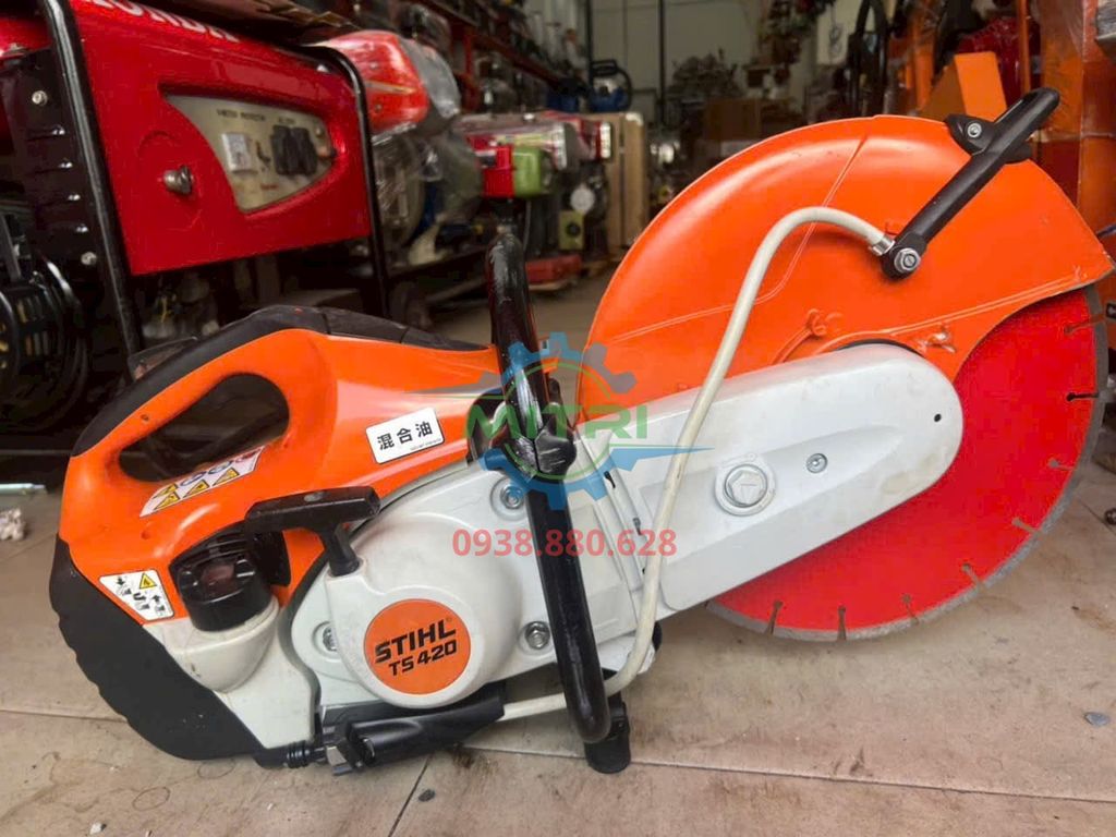 Máy Cắt Bê Tông STIHL TS420 Chính Hãng Có Sẵn Tại Minh Triết Đang Giao Cho Công Ty Cơ Khí Dầu Khí - hình ảnh sản phẩm thực tế 8