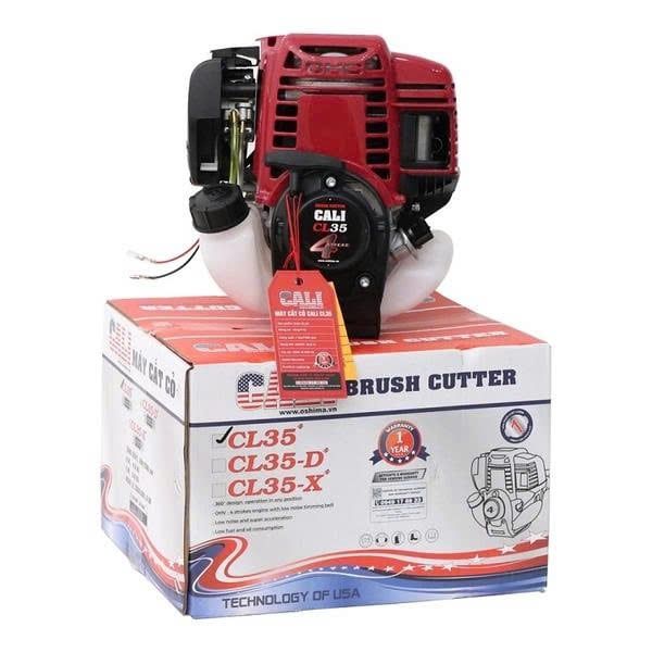Máy Cắt Cỏ Cali CL35 1000W Đỏ Đen 4 Thì - hình ảnh sản phẩm thực tế 1