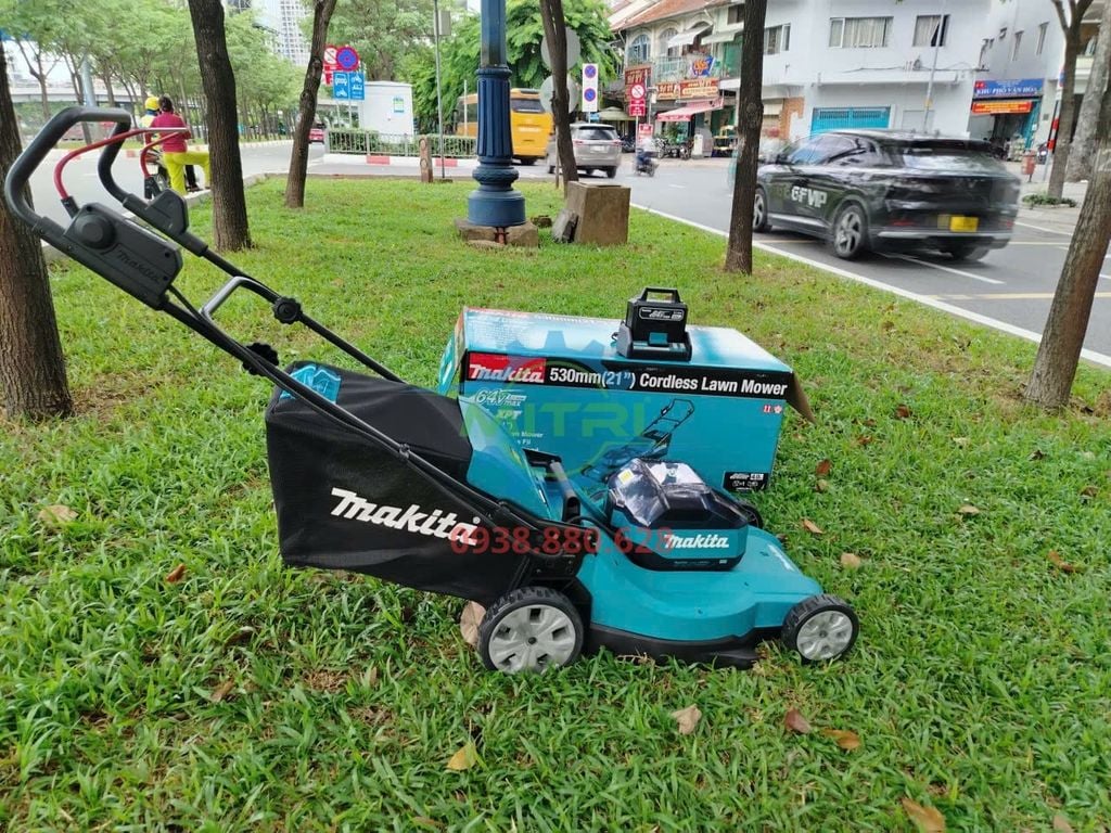Máy Cắt Cỏ Dùng Pin 40V Max Makita LM002GZ Chính Hãng Có Sẵn Tại Minh Triết - hình ảnh sản phẩm thực tế 1
