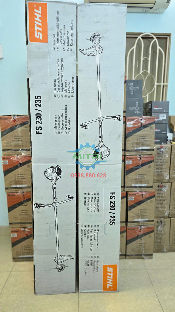 Máy cắt cỏ dùng xăng 1550W Stihl FS230 - hình ảnh sản phẩm thực tế 3