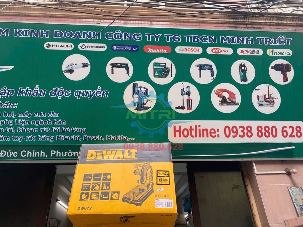 Máy Cắt Sắt DeWalt DW872-KR 2200W Chính Hãng Có Sẵn Tại Minh Triết - hình ảnh sản phẩm thực tế 2