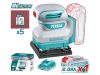 Ảnh thu nhỏ Máy chà nhám vuông dùng pin 20V Total TSHSLI2024 (Chưa Pin & Sạc) 1