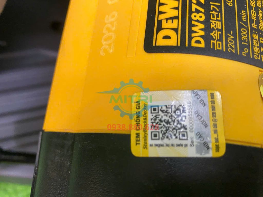 Máy Cắt Sắt DeWalt DW872-KR 2200W Chính Hãng Có Sẵn Tại Minh Triết - hình ảnh sản phẩm thực tế 23