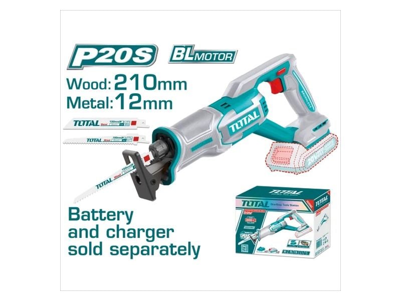 Máy cưa kiếm dùng pin 20V Total TRSLI2108 (Chưa Pin & Sạc) - hình ảnh sản phẩm thực tế 1
