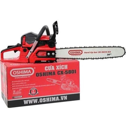Máy Cưa Xích Oshima CX-5801 58cc Lam 20 Inch