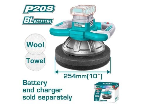 Máy đánh bóng dùng pin 20V TOPLI202548 (Chưa Pin & Sạc)