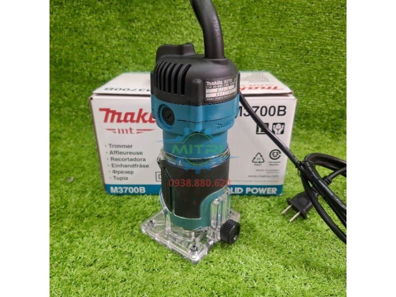 Máy Makita M3700B Đánh Cạnh Gỗ 1/4" 530W Chính Hãng – Nhỏ Gọn Cho Thợ Mộc, Xưởng Nội Thất - hình ảnh sản phẩm thực tế 10