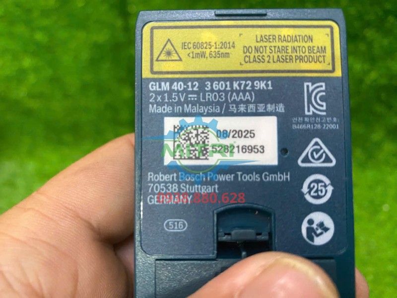 Máy Đo Khoảng Cách Laser Bosch GLM 40-12 Chính Hãng Có Sẵn Tại Minh Triết - hình ảnh sản phẩm thực tế 7
