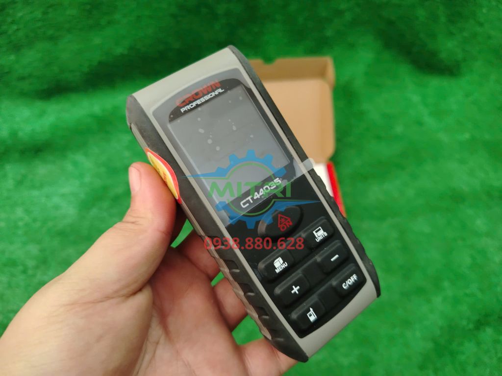 Máy đo khoảng cách laser Crown CT 44035 - hình ảnh sản phẩm thực tế 3