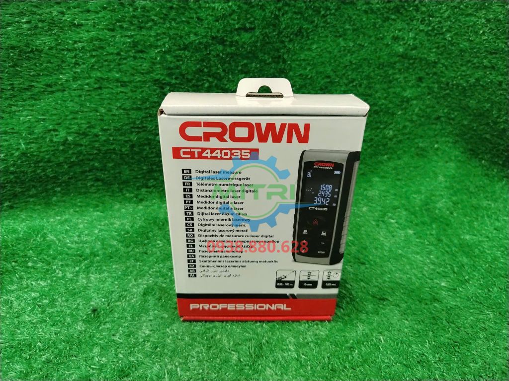 Máy đo khoảng cách laser Crown CT 44035 - hình ảnh sản phẩm thực tế 4