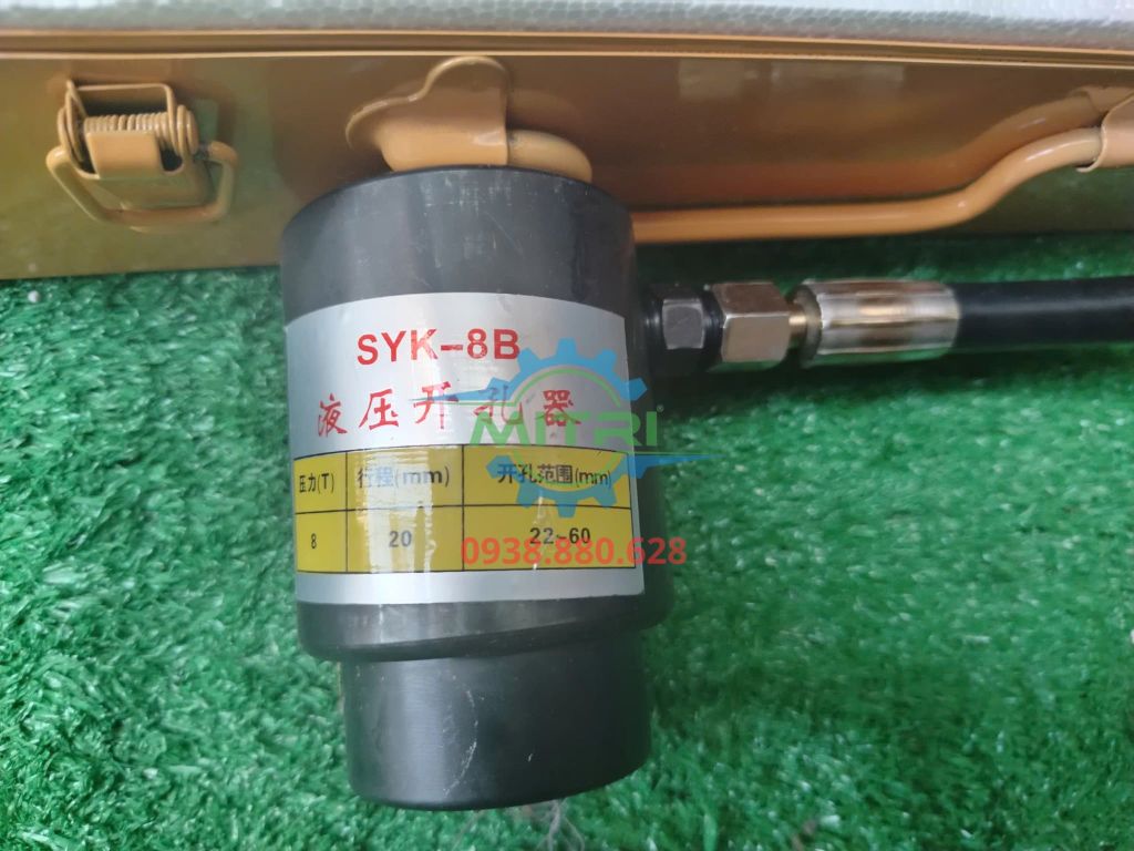 Đầu Đột Lỗ Tôn Thủy Lực SYK-8B - hình ảnh sản phẩm thực tế 2