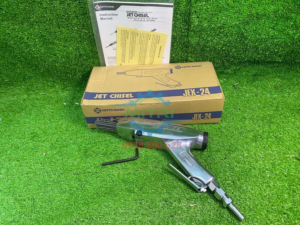 Máy Đánh Gỉ Nitto JEX-24 Chính Hãng Có Sẵn Tại Minh Triết - hình ảnh sản phẩm thực tế 12