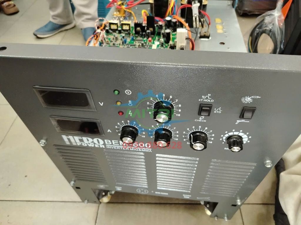 Máy Hàn MIG/MAG HERO BEM-500 Chính Hãng Có Sẵn Tại Minh Triết – Nguồn Hàn Công Nghiệp Mạnh Mẽ, Bền Bỉ - hình ảnh sản phẩm thực tế 33