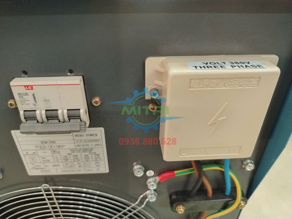 Máy Hàn MIG/MAG HERO BEM-500 Chính Hãng Có Sẵn Tại Minh Triết – Nguồn Hàn Công Nghiệp Mạnh Mẽ, Bền Bỉ - hình ảnh sản phẩm thực tế 19