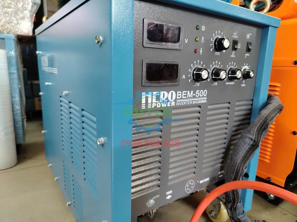 Máy Hàn MIG/MAG HERO BEM-500 Chính Hãng Có Sẵn Tại Minh Triết – Nguồn Hàn Công Nghiệp Mạnh Mẽ, Bền Bỉ - hình ảnh sản phẩm thực tế 1