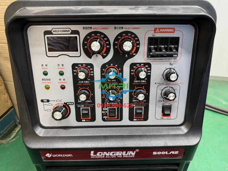 Máy Hàn TIG AC/DC Longrun 500LA2 Hàn Quốc – Máy Thực Tế Có Sẵn Tại Minh Triết - hình ảnh sản phẩm thực tế 10
