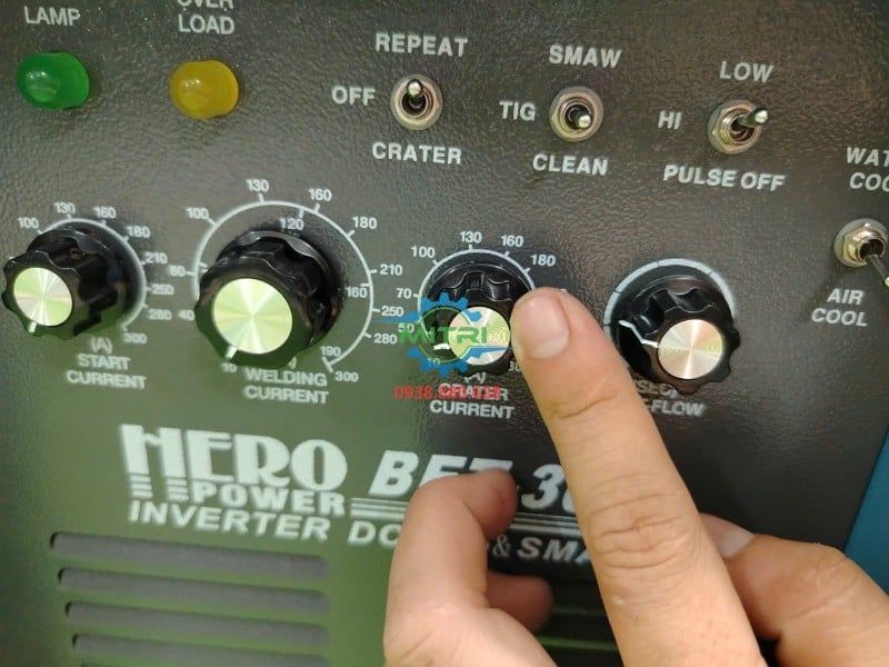 Máy Hàn TIG Hero BET-300 300A Có Xung, Nguồn 220V Chính Hãng Có Sẵn Tại Minh Triết - hình ảnh sản phẩm thực tế 20