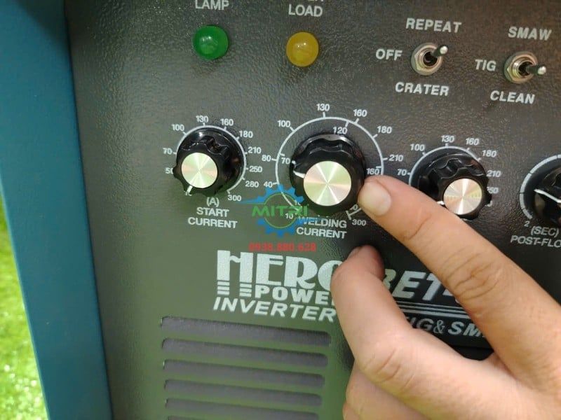 Máy Hàn TIG Hero BET-300 300A Có Xung, Nguồn 220V Chính Hãng Có Sẵn Tại Minh Triết - hình ảnh sản phẩm thực tế 19