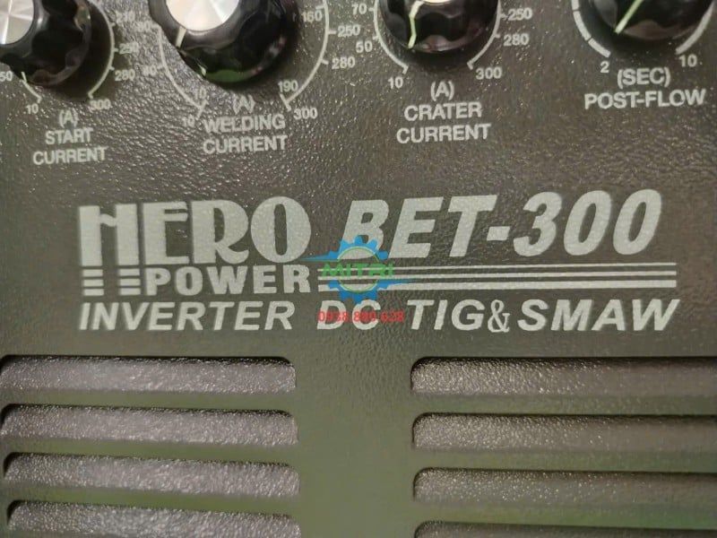 Máy Hàn TIG Hero BET-300 300A Có Xung, Nguồn 220V Chính Hãng Có Sẵn Tại Minh Triết - hình ảnh sản phẩm thực tế 26