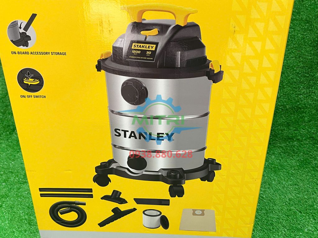 Máy hút bụi công nghiệp 3 chức năng Stanley SL19417-8AB (30 lít) - hình ảnh sản phẩm thực tế 4