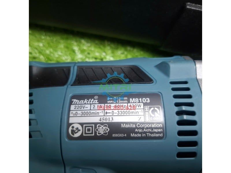 Máy Khoan Búa 13mm 430W Makita M8103KX2B Chính Hãng Có Sẵn Tại Minh Triết - hình ảnh sản phẩm thực tế 3