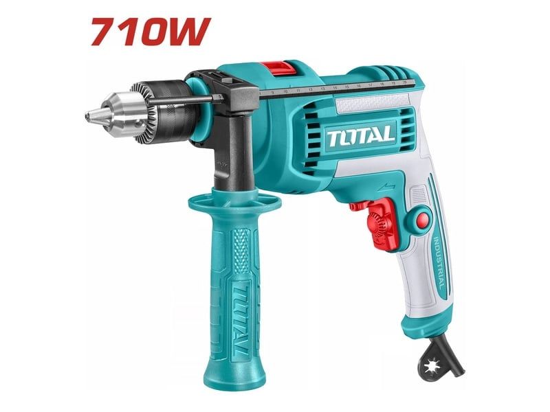 Máy khoan búa 710W Total TG1071366E (Có điều tốc)