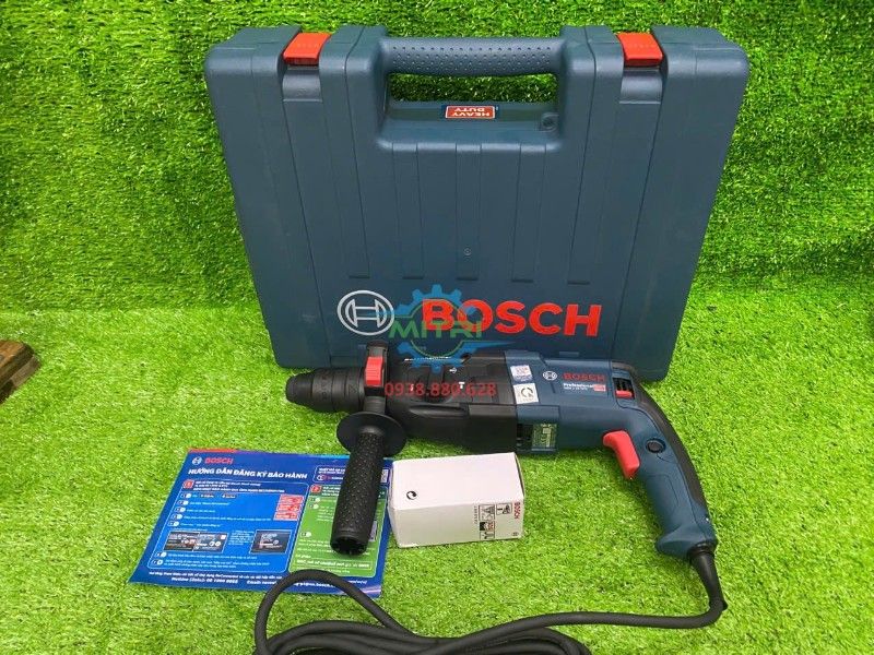 Máy Khoan Búa 790W Bosch GBH 2-24 DFR – 2,7J, SDS Plus, Đầu Kẹp Thay Nhanh Chính Hãng có sẵn tại Minh Triết - hình ảnh sản phẩm thực tế 23