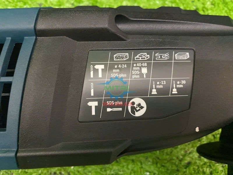Máy Khoan Búa 790W Bosch GBH 2-24 DFR – 2,7J, SDS Plus, Đầu Kẹp Thay Nhanh Chính Hãng có sẵn tại Minh Triết - hình ảnh sản phẩm thực tế 17