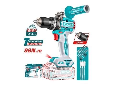 Máy khoan búa dùng pin 20V Total TIDLI209685 (Chưa Pin & Sạc)
