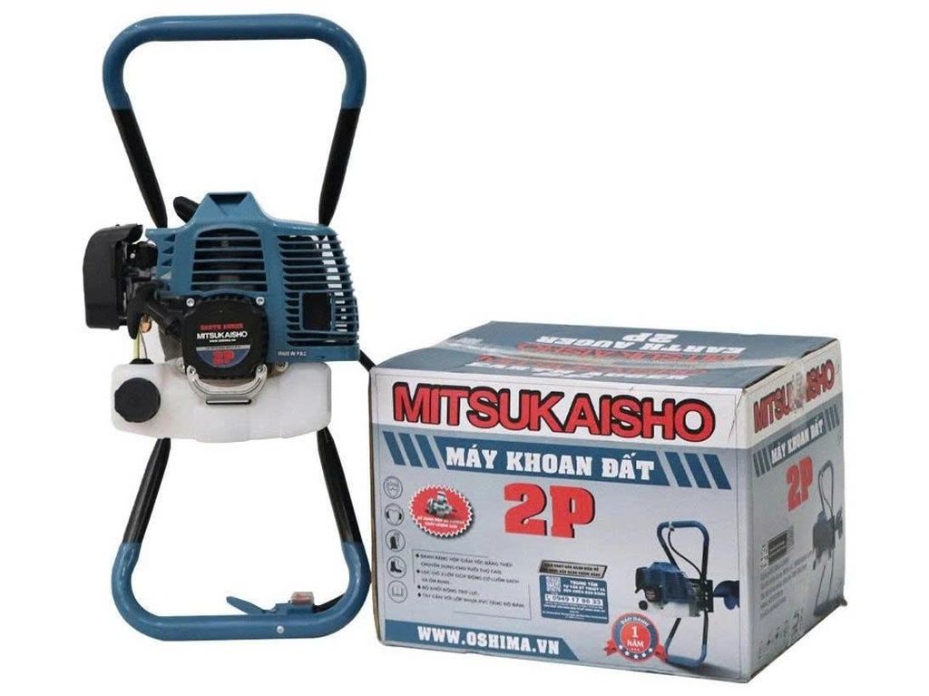 Máy Khoan Đất Mitsukaisho 2P 1.8KW 52cc - hình ảnh sản phẩm thực tế 1