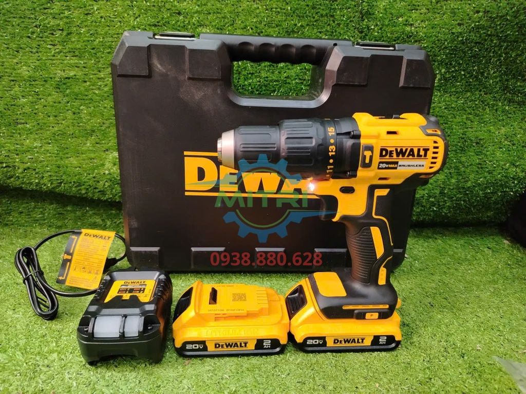 Máy khoan vặn vít dùng pin 20V Dewalt DCD7781D2-B1 Có Sẵn Tại Minh Triết - hình ảnh sản phẩm thực tế 2