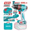 Ảnh thu nhỏ Máy Khoan Động Lực Pin 42V Total TIDLI426981 1