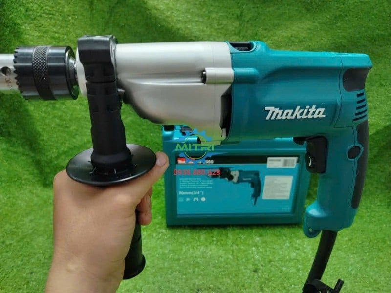 Máy Khoan Búa Makita HP2050 720W Hai Tốc Độ, Khoan 20mm Chính Hãng Có Sẵn Tại Minh Triết - hình ảnh sản phẩm thực tế 16