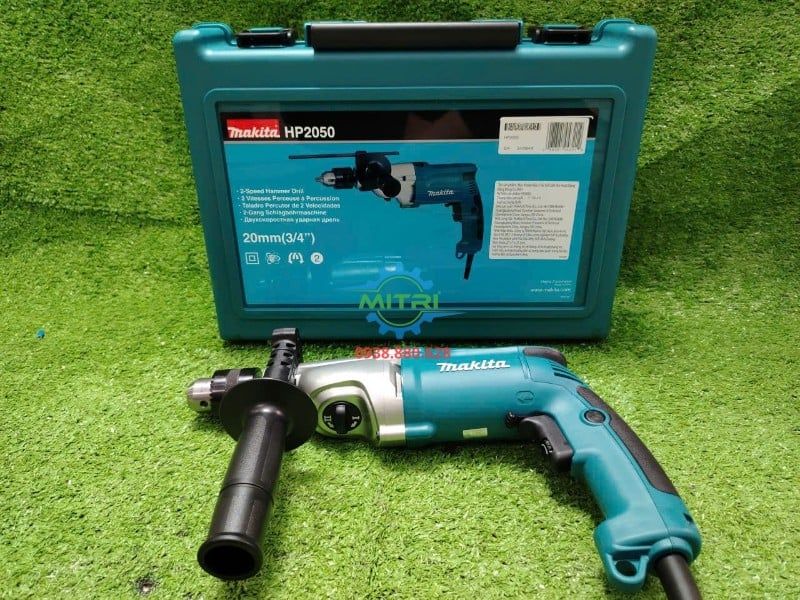 Máy Khoan Búa Makita HP2050 720W Hai Tốc Độ, Khoan 20mm Chính Hãng Có Sẵn Tại Minh Triết - hình ảnh sản phẩm thực tế 34