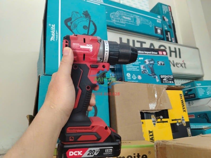 Máy khoan động lực dùng pin 20V DCK KDJZ2060i Type ADM Thực Tế: Bộ Máy 20V 60N·m, Chính hãng có sẵn tại Minh Triết - hình ảnh sản phẩm thực tế 4